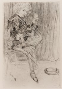 アーサー・ヘイデン、1859年 作： James Abbott McNeill Whistler