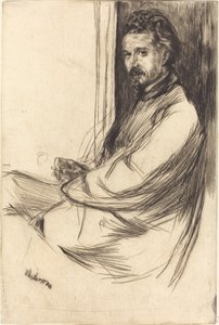 アクセンフェルト、1859年。 作： James Abbott McNeill Whistler
