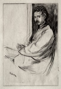 アクセンフェルト、1860年。 作： James Abbott McNeill Whistler