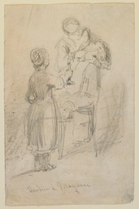 マインツの理髪師、1858 年。