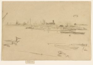 バタシー・モーン、1875年。 作： James Abbott McNeill Whistler