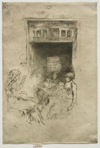 ビーズストリンガー。 作： James Abbott McNeill Whistler