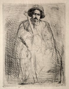 ベケット、1871年。 作： James Abbott McNeill Whistler