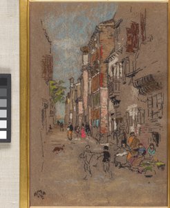 アーセナルの裏側 作： James Abbott McNeill Whistler