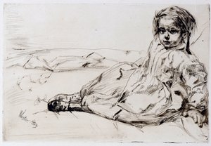 ビビバレンティン 作： James Abbott McNeill Whistler