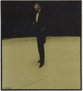 ジェームズ・ホイッスラーの肖像 作： James Abbott McNeill Whistler
