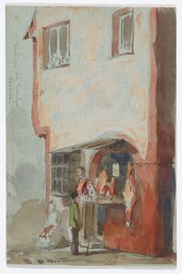 ブーシェ・サヴェルヌ・ショップ 作： James Abbott McNeill Whistler
