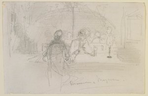 1858年、マインツのブルワリー。 作： James Abbott McNeill Whistler