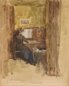 ブラウンのブラブラ、1883-1884。 作： James Abbott McNeill Whistler