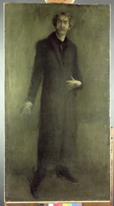 ブラウンとゴールド、1895-1900 作： James Abbott McNeill Whistler