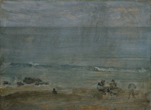 海岸、セント、 作： James Abbott McNeill Whistler