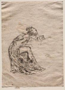 カメオ、1番。 作： James Abbott McNeill Whistler