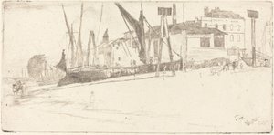 チェルシー ワーフ、1863 年。