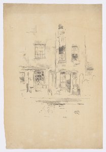 教会堂 作： James Abbott McNeill Whistler