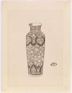 円筒形の壺、1876年～1878年