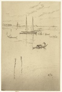 デ クライネ ラグーン ザ リトル ラグーン ヴェネツィア: 12 のエッチング (シリーズ タイトル) 作： James Abbott McNeill Whistler