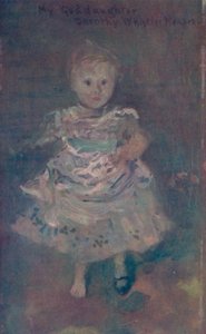 ドロシーメンペス、c1885、1904。 作： James Abbott McNeill Whistler