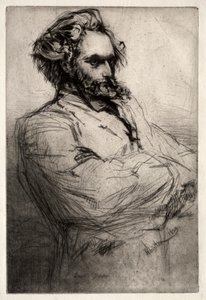 1859年、ドルーエ。 作： James Abbott McNeill Whistler