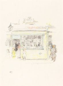 ドルリー・レーン・ラグス、1888年。 作： James Abbott McNeill Whistler