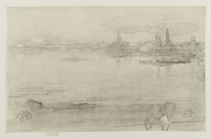 1878年早朝 作： James Abbott McNeill Whistler