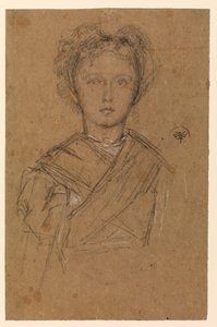 エリノア・レイランド、1873年頃 作： James Abbott McNeill Whistler