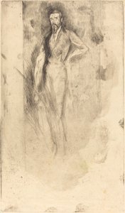 F.R.レイランド、18701873年頃。 作： James Abbott McNeill Whistler
