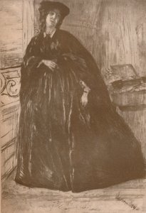 フィネット、1859、1904 作： James Abbott McNeill Whistler