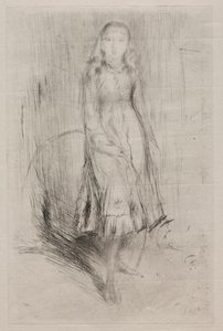 フローレンス・レイランド。 作： James Abbott McNeill Whistler