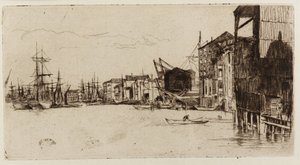 自由貿易埠頭、1877 年。