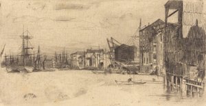 自由貿易埠頭、1877 年。