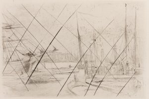 ビリングスゲートより、1878年。 作： James Abbott McNeill Whistler