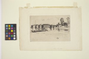 Fulham (etsaus) 作： James Abbott McNeill Whistler