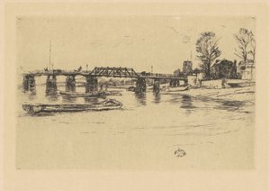 フラム、18781879。 作： James Abbott McNeill Whistler