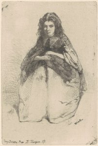 コミックス、1858年。 作： James Abbott McNeill Whistler