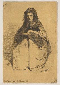 コミック、1858年。 作： James Abbott McNeill Whistler