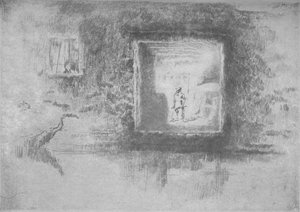 炉ノクターン、1886、1904 作： James Abbott McNeill Whistler