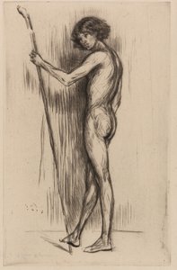フスコ、1872年。 作： James Abbott McNeill Whistler