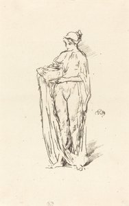 ボウルを持つ少女」1895年