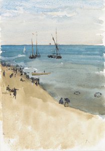 緑と銀-明るい海、ディエップ
