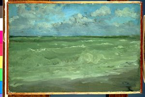 緑と銀：大海 作： James Abbott McNeill Whistler