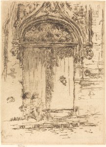 ハングマンズ ハウス、トゥール、1888 年。 作： James Abbott McNeill Whistler