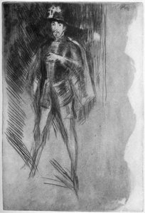 ヘンリーアーヴィング1838〜1905、スペインのフィリップ、19世紀1904。 作： James Abbott McNeill Whistler