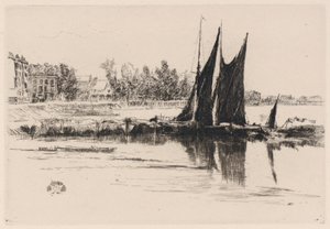 ハーリンガム 作： James Abbott McNeill Whistler