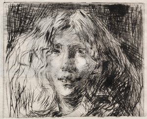 ジョアンナヘファーマン、ラベルイランデーズ、1866年。 作： James Abbott McNeill Whistler