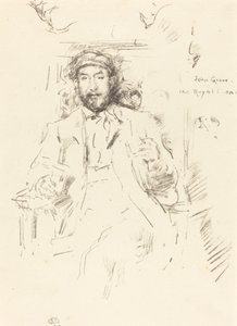 ジョン・グローブ、1895年。 作： James Abbott McNeill Whistler