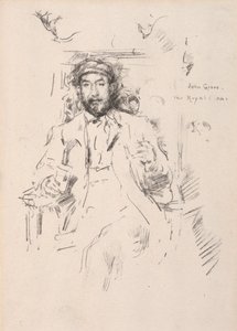 ジョングローブ、1895年。 作： James Abbott McNeill Whistler