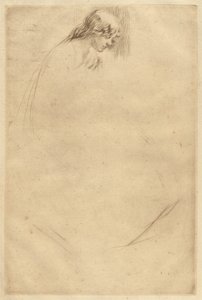 ジョーのベントヘッド、1861年 作： James Abbott McNeill Whistler