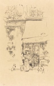 1894年、グルネル通りのラ・フルティエール。 作： James Abbott McNeill Whistler