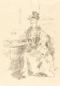 プリティ・ニューヨーカー、1894年。 作： James Abbott McNeill Whistler
