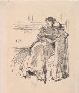 赤いドレス、1894。